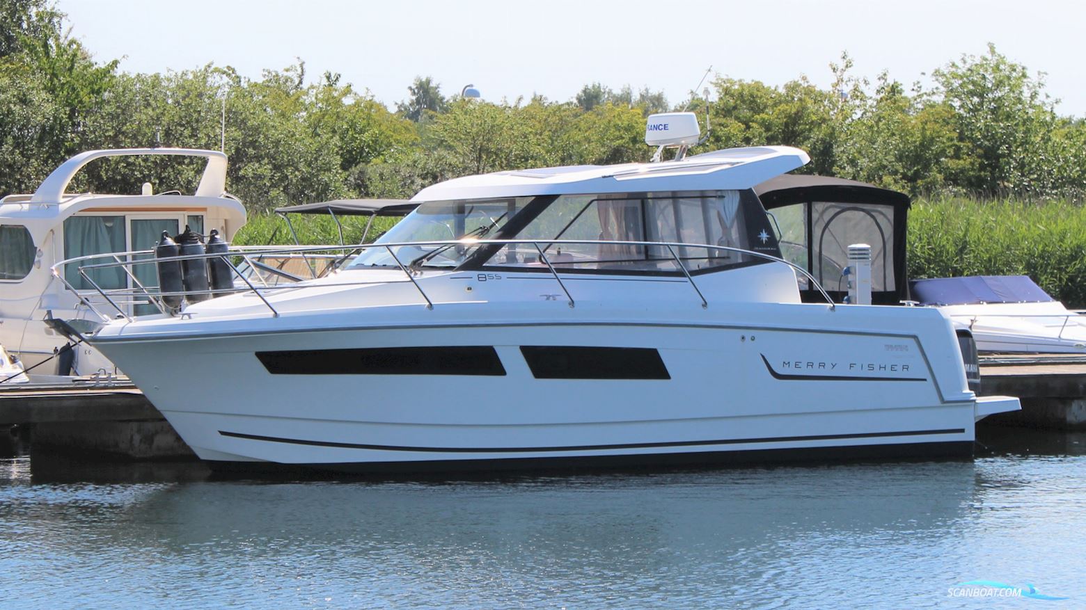 Jeanneau Merry Fisher 855 Motor boat 2013, with Yamaha engine, Denmark