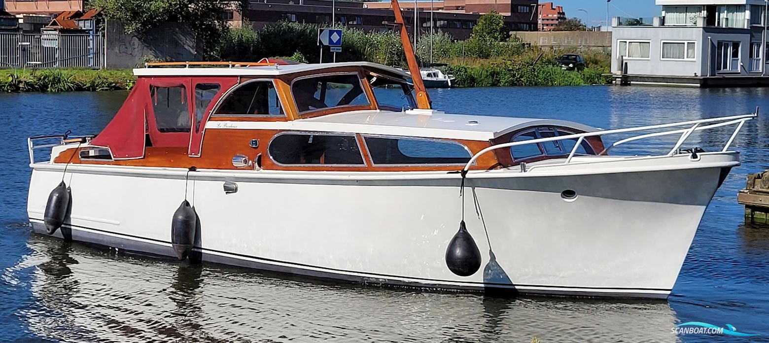 Kaagkruiser Super 8.9 Motor boat 1958, with Crafsman engine, The Netherlands