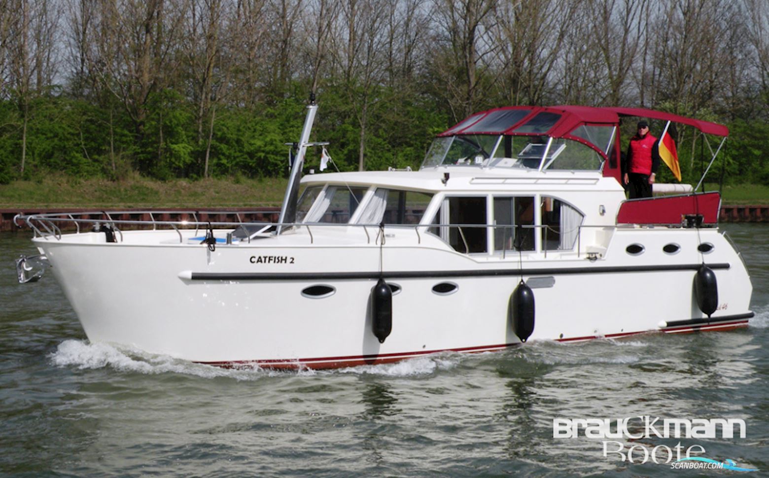 Linskens 46 Motor boat 2012, with Deutz engine, Germany