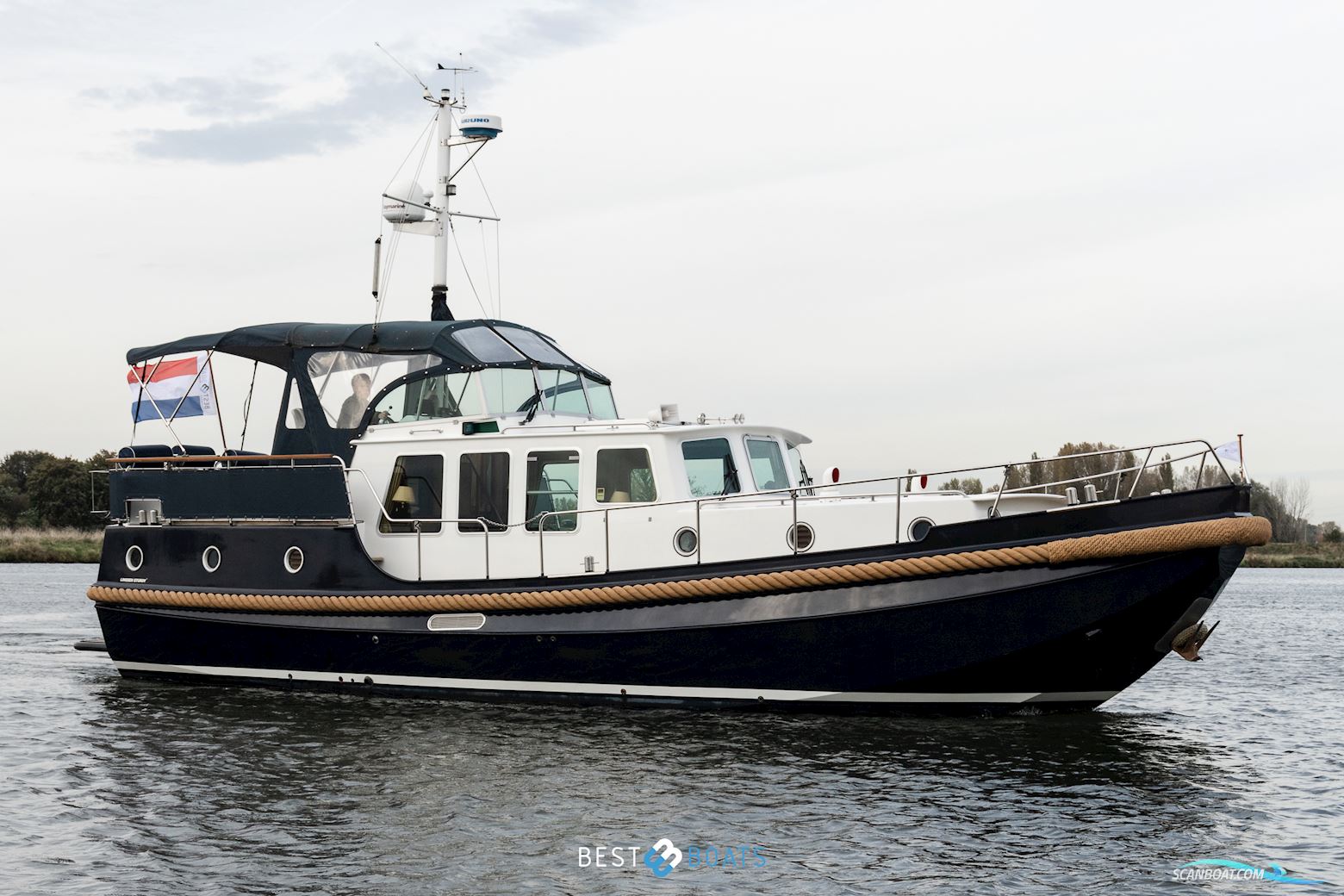 Linssen Classic Sturdy 400 Motor boat 1994, with Volvo Penta engine, The Netherlands