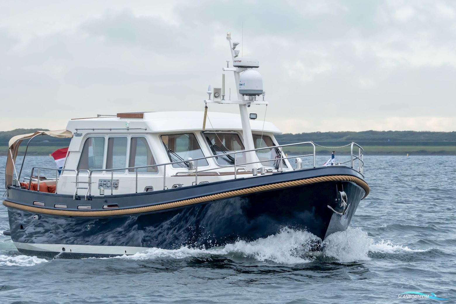 Linssen Grand Sturdy 430 Sedan ''Twin + Stabilizers"' Motor boat 2004, with Steyr engine, The Netherlands
