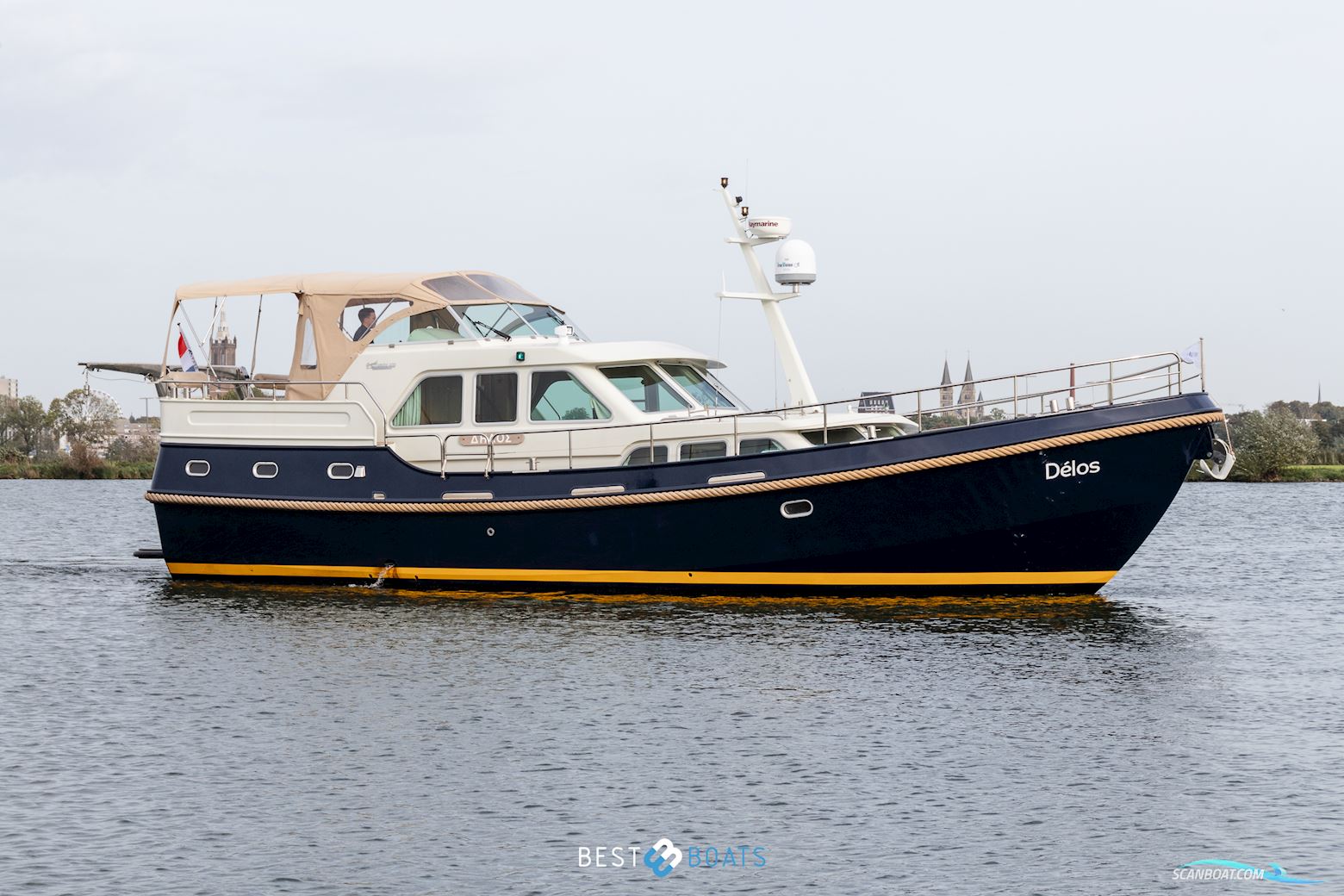 Linssen Grand Sturdy 470 AC Motor boat 2004, with Volvo Penta engine, The Netherlands