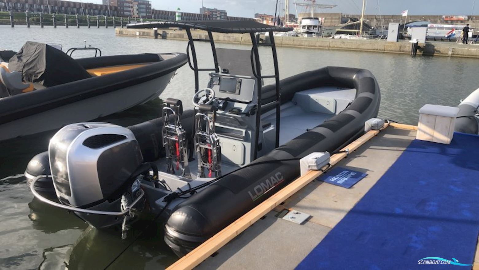 Lomac 760 Club HD Pro Motor boat 2023, with Honda engine, The Netherlands