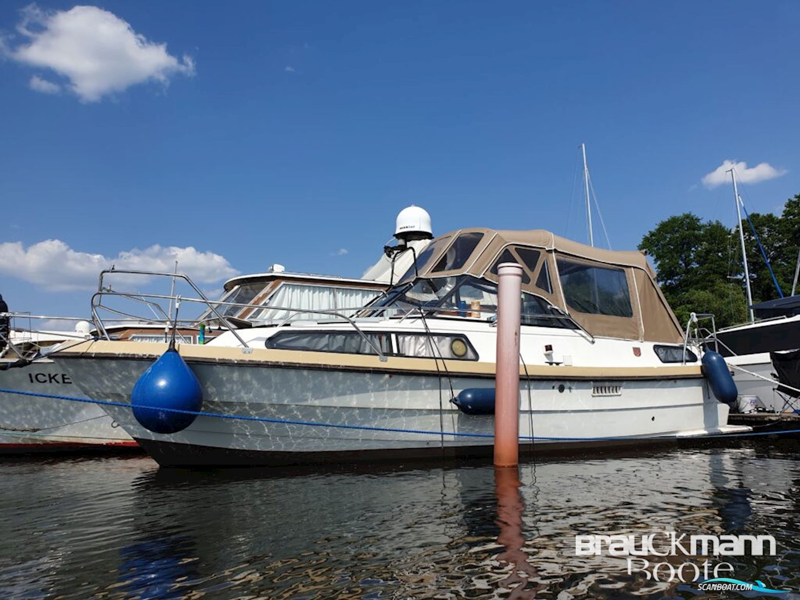 Marex 277 Holiday Motor boat 1989, with Volvo Penta engine, Germany