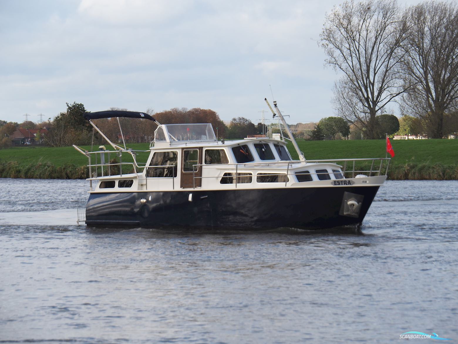 Meeuwkruiser 1000 Motor boat 1978, with Peugeot engine, The Netherlands