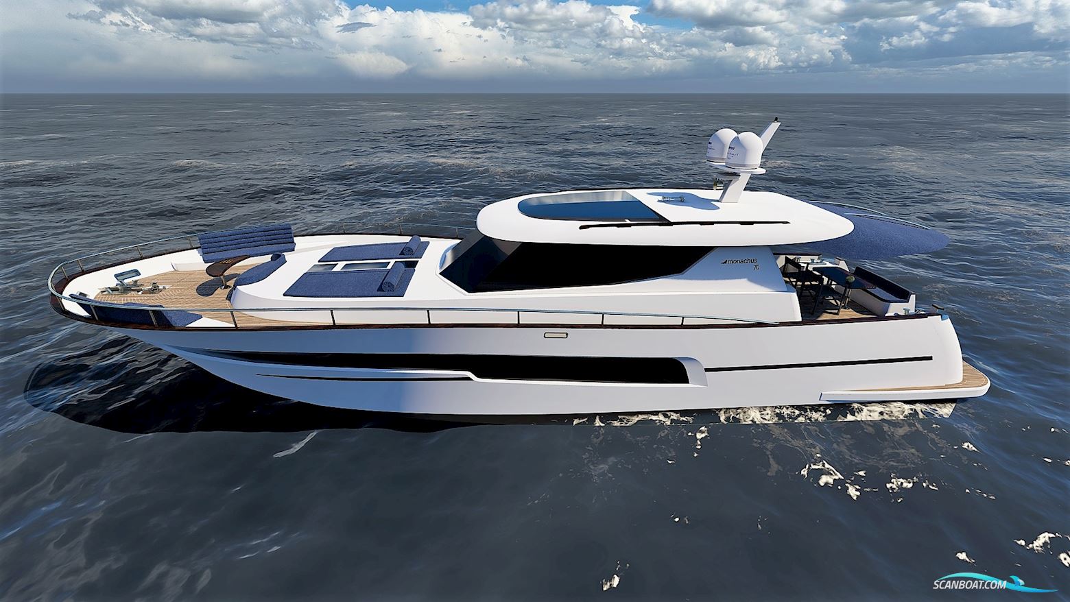 Monachus 70 Sport Top Motor boat 2023, with Volvo Penta D13 engine, Croatia
