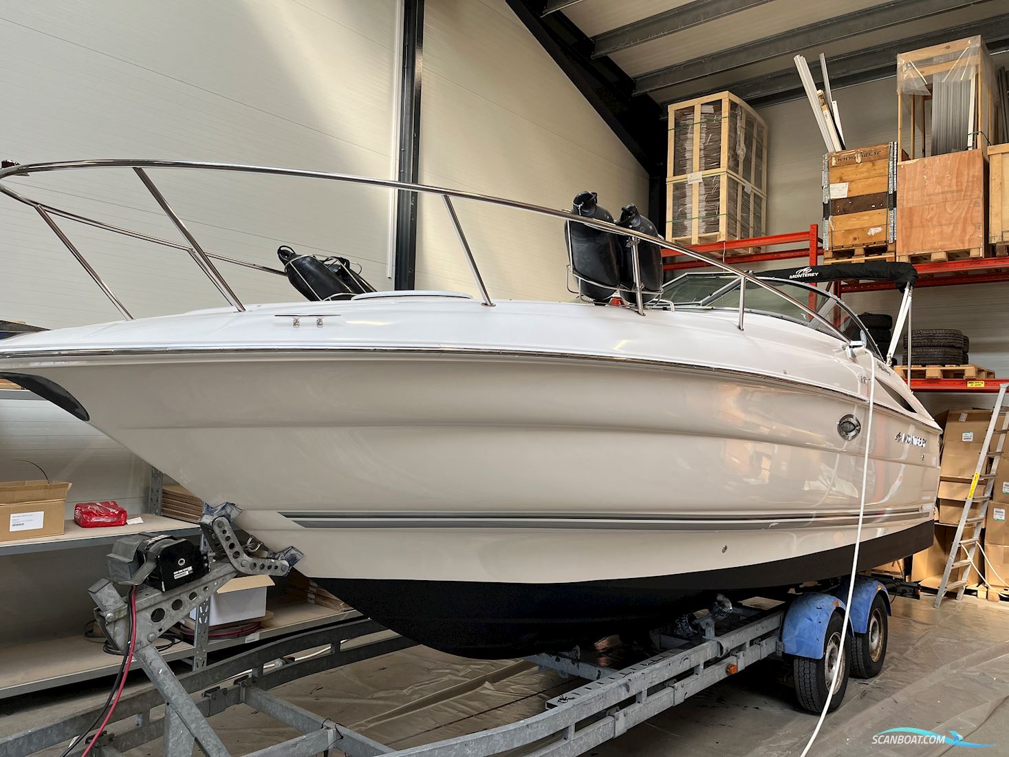 Monterey 250CR Motor boat 2005, with Mercruiser engine, Denmark