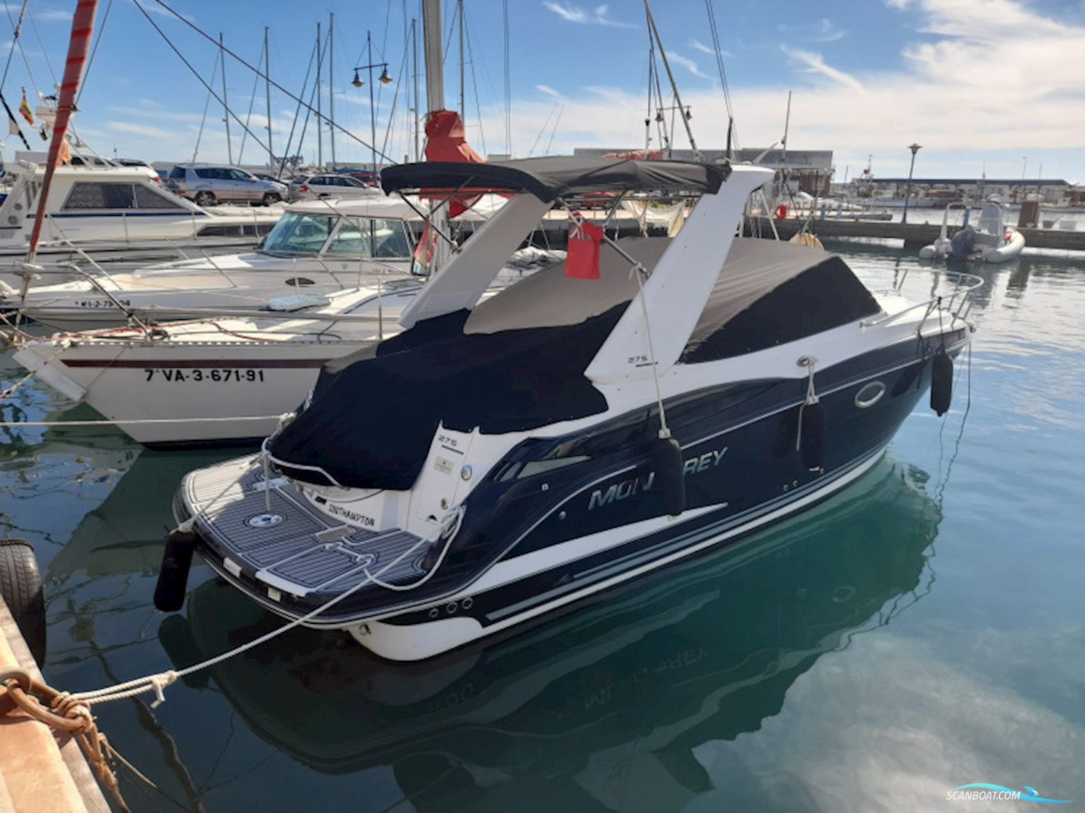 Monterey 275 Scr Motor boat 2016, with Mercruiser 377Mag 6.2L V8 engine, Spain