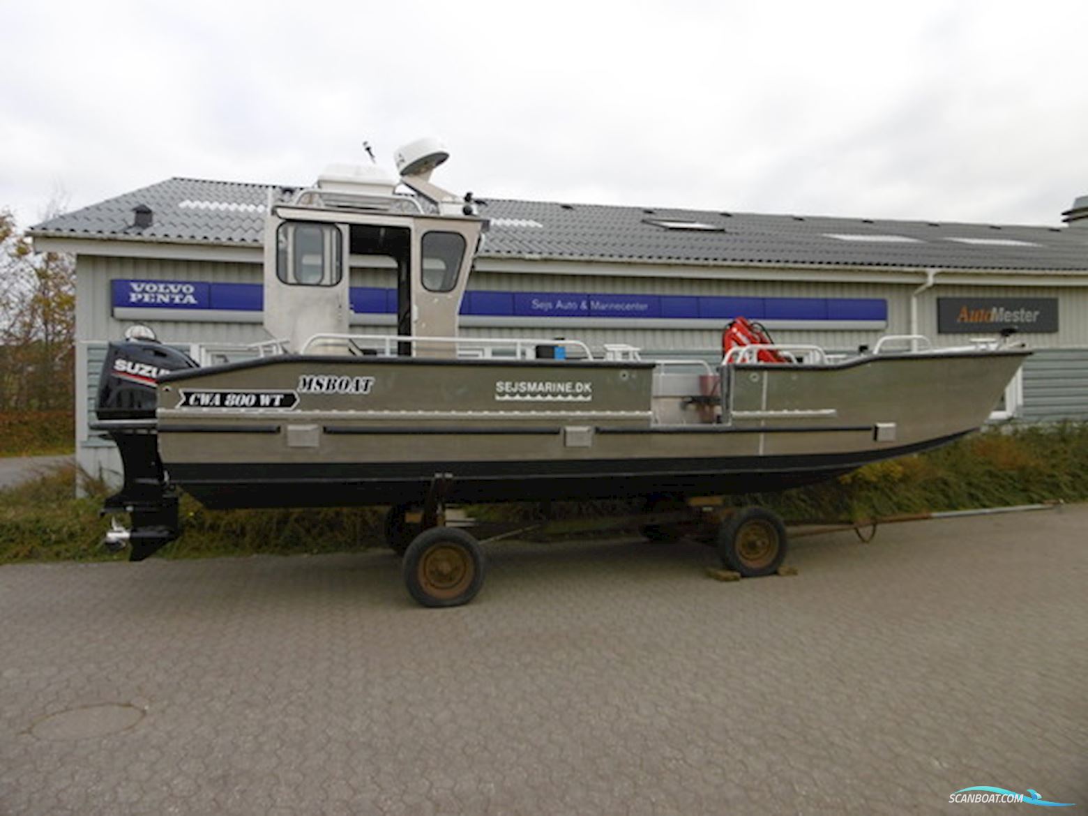 MS Cwa800WT Beam 2,55 (Cabin Version 5) Motor boat 2024, Denmark