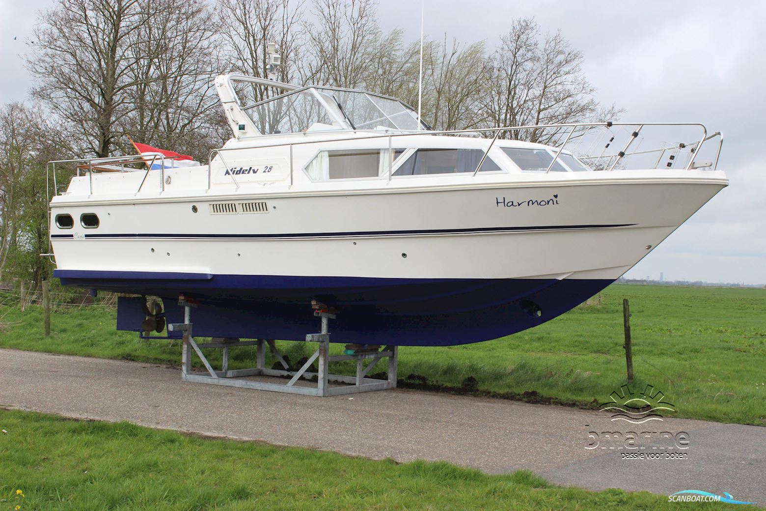 Nidelv 28 Classic Motor boat 2000, with Yanmar engine, The Netherlands