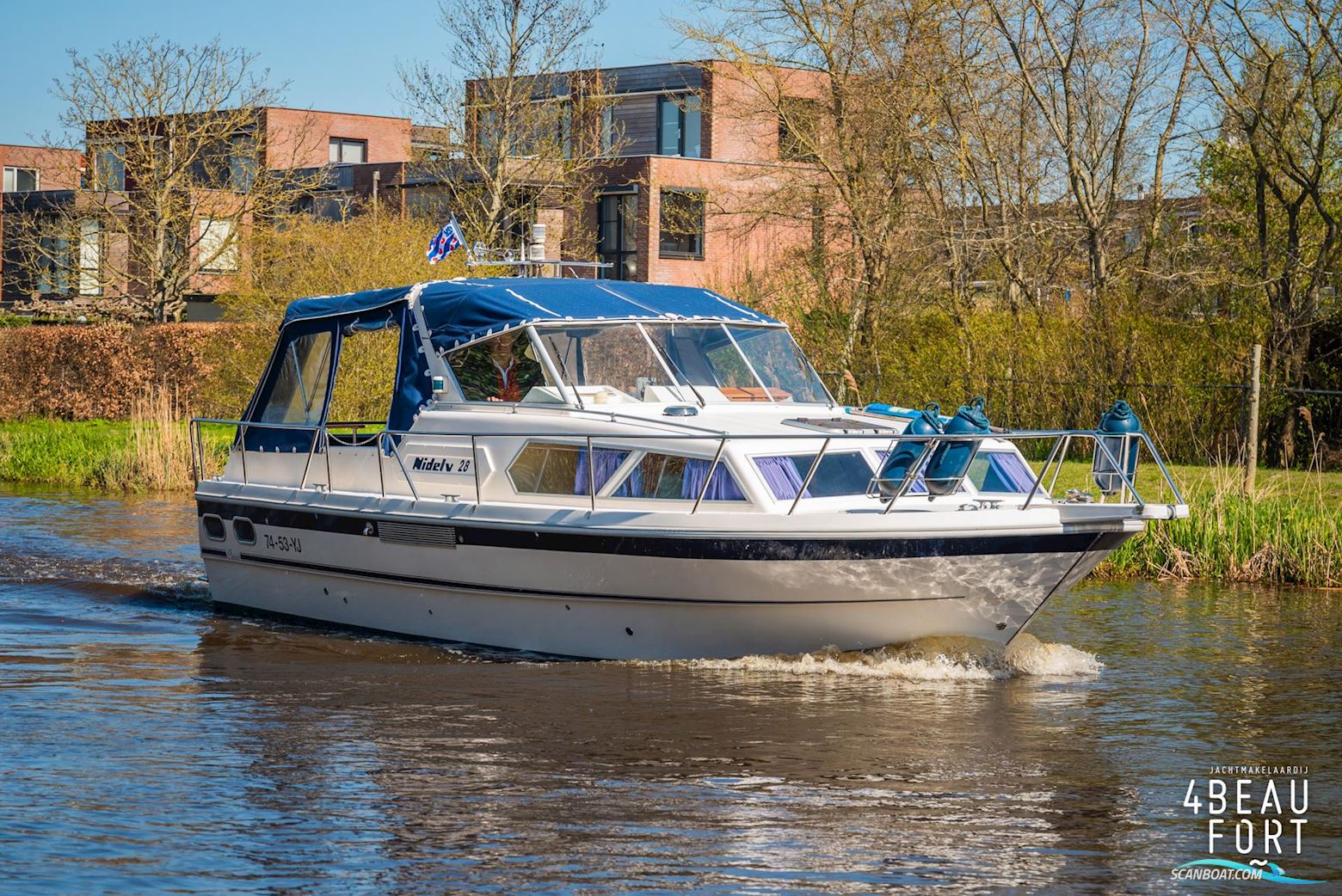 Nidelv 28 Classic Motor boat 2004, with Yanmar engine, The Netherlands
