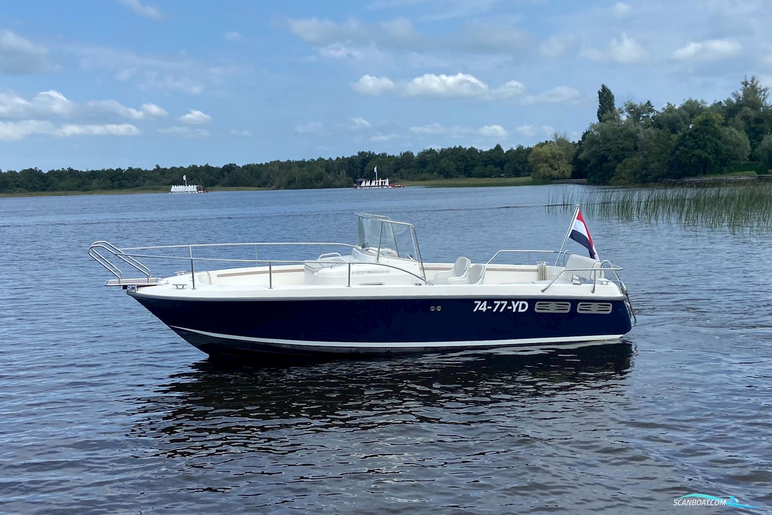Nimbus 22 Nova Motor boat 1998, with Volvo Penta engine, The Netherlands