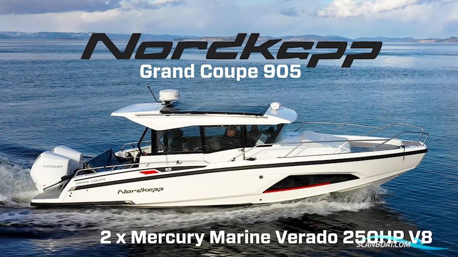 Nordkapp 905 Gran Coupe Motor boat 2021, with Mercury F250 V8 Verado engine, Finland