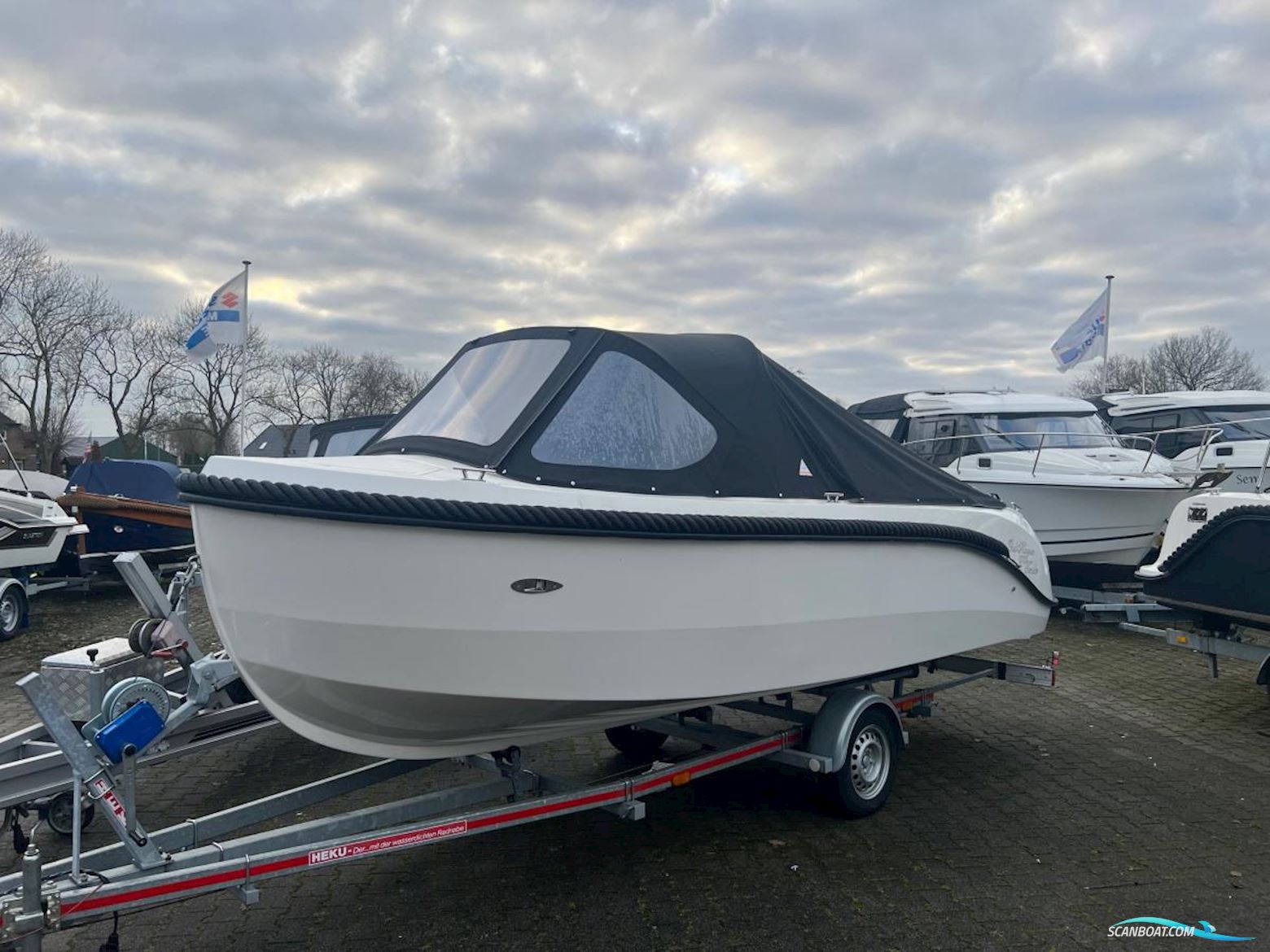 Oud Huijzer 578 Tender Motor boat 2022, with Honda engine, The Netherlands