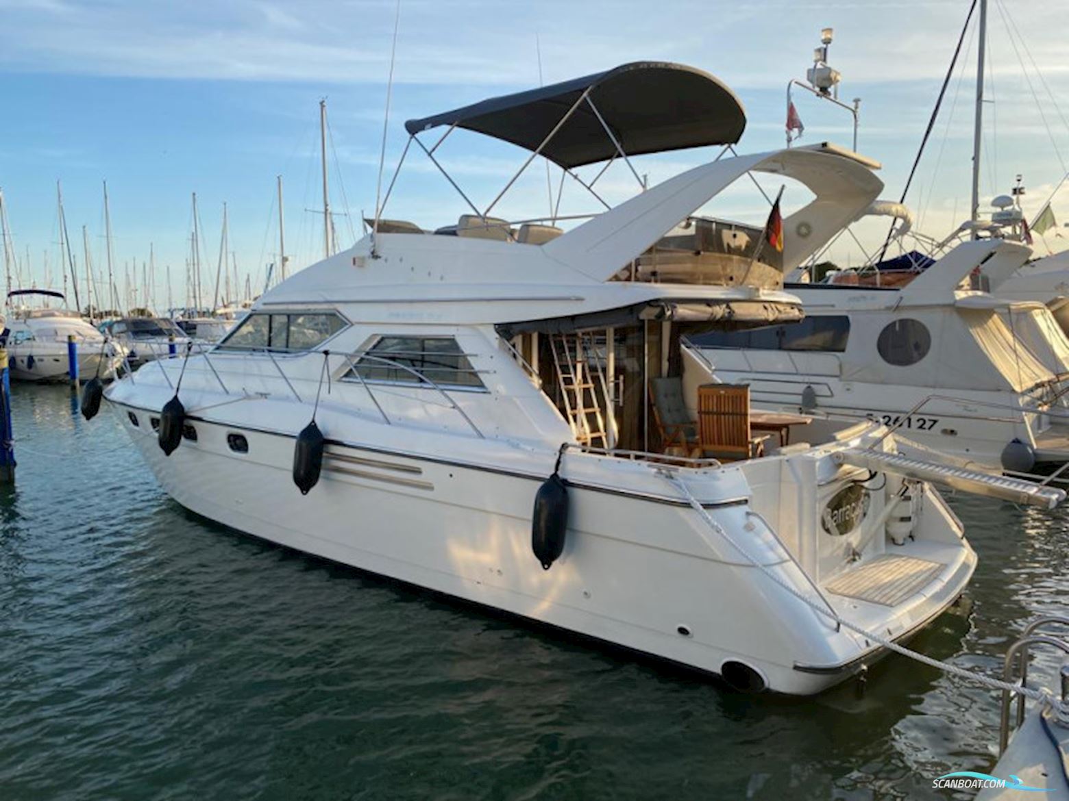 Princess 470 Fly Motor boat 1993, with Caterpillar3208 engine, Italy