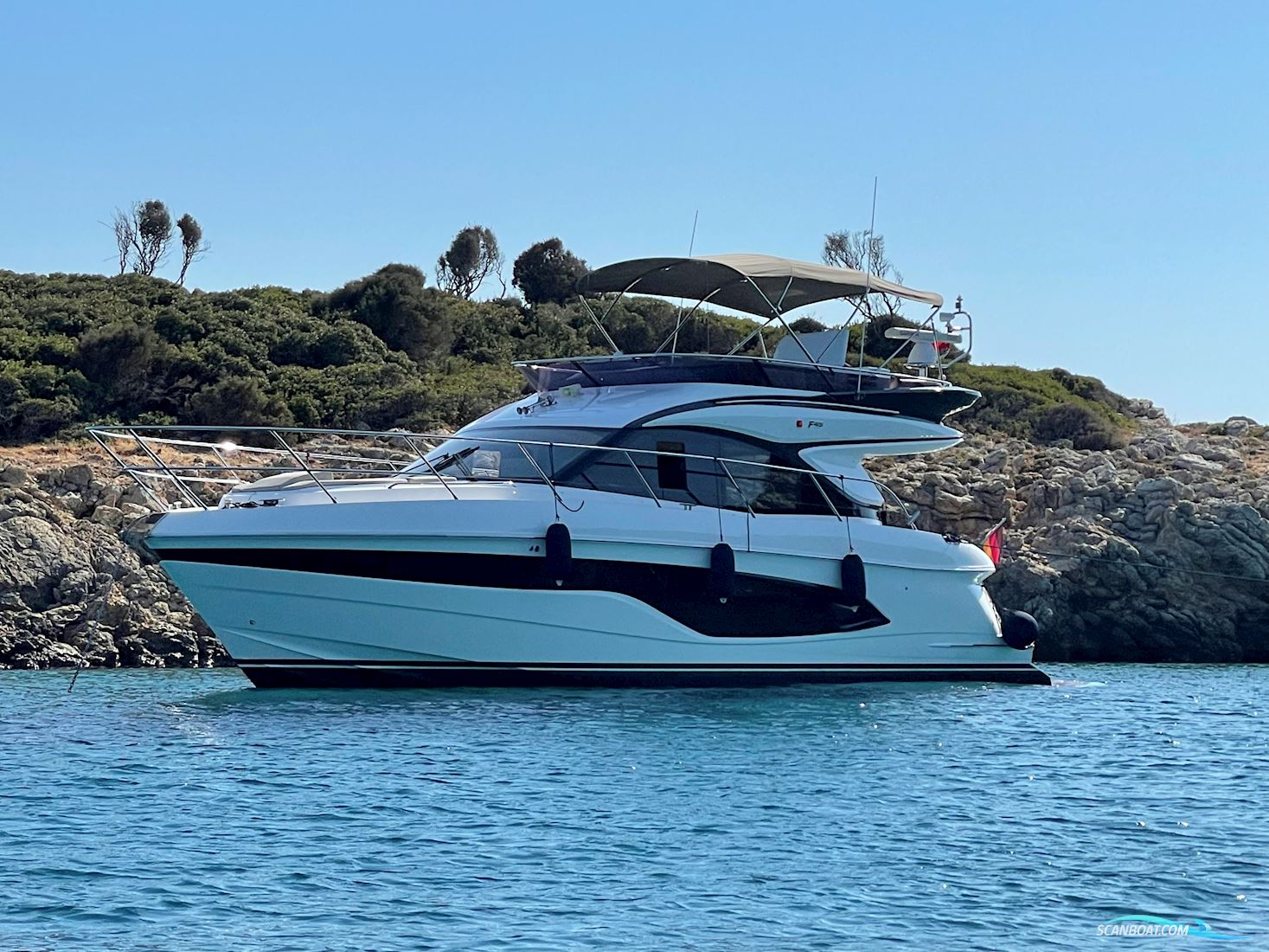 Princess F45 w. Gyro Stabilizer + Auto. Volvo Interceptor Flaps Motor boat 2019, with Volvo Ips 600 engine, Turkey