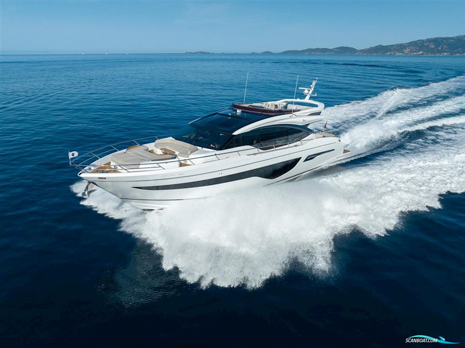 Princess S78 Motor boat 2019, with 2 x Man V12 engine, France