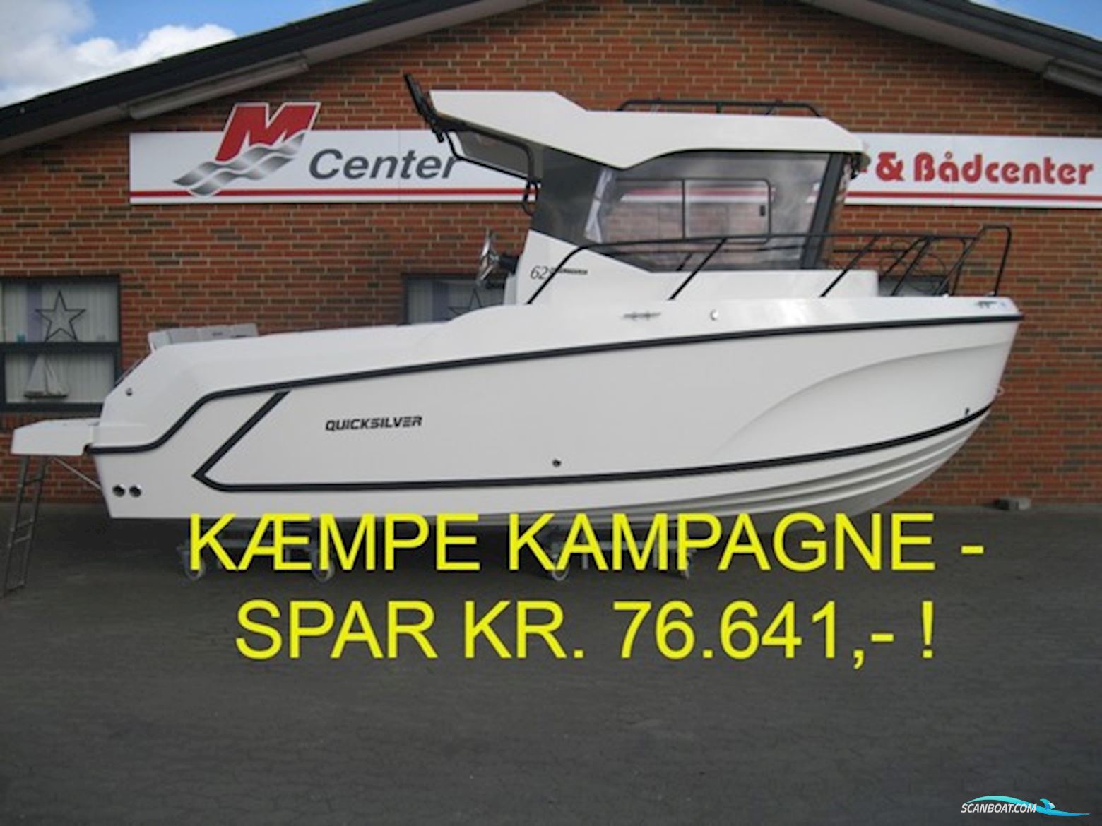 Quicksilver 625 Pilothouse m/Mercury F115 hk XL CT - Kæmpe Kampagne - Spar KR. 76.641,- ! Motor boat 2024, Denmark