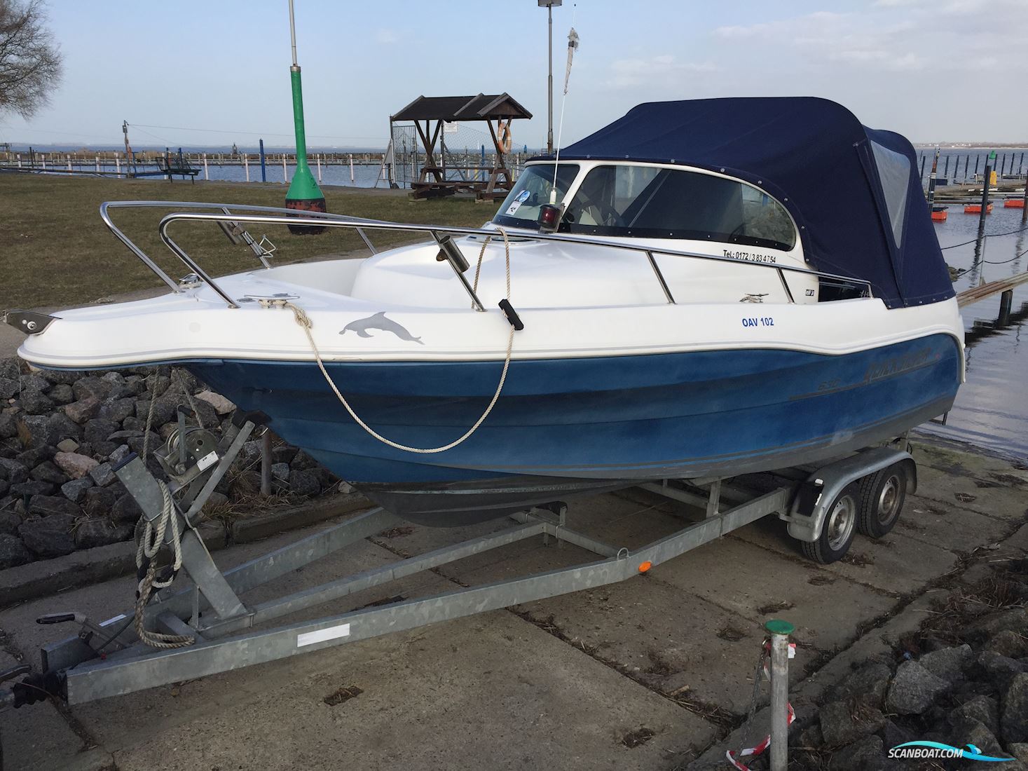 Quicksilver 630 Commander WA Motor boat 2001, with Suzuki engine, Germany