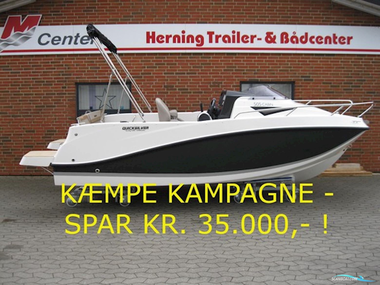Quicksilver Activ 505 Cabin m/Mercury F60 hk Efi 4-Takt - Kæmpe Kampagne ! Motor boat 2024, Denmark