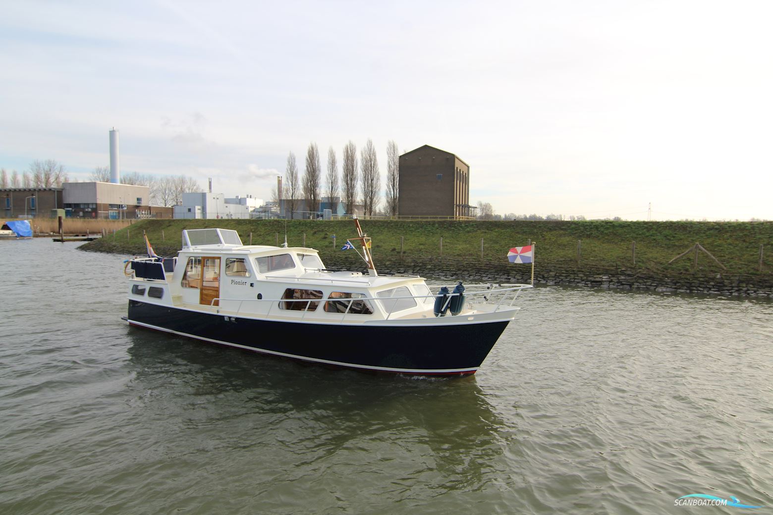 Rijokruiser 1100 Gsak Motor boat 1978, with Mitsubishi engine, The Netherlands