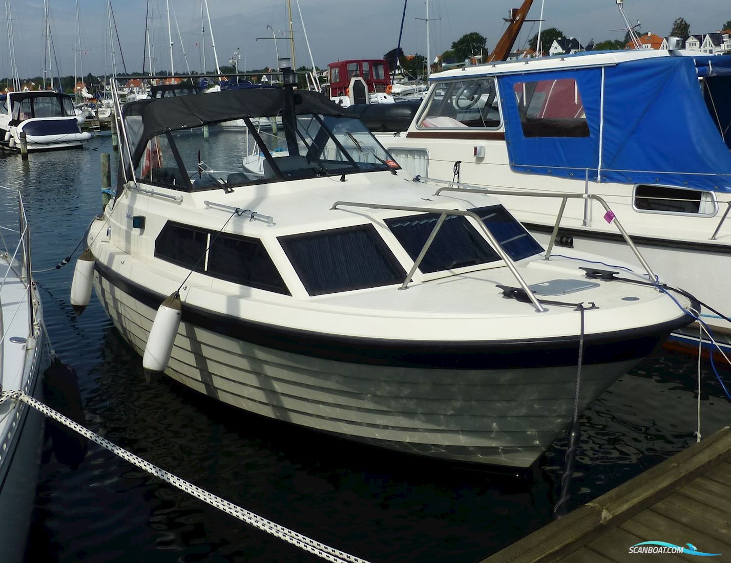 Scand 25 Classic Motor boat 1987, with Yanmar engine, Denmark