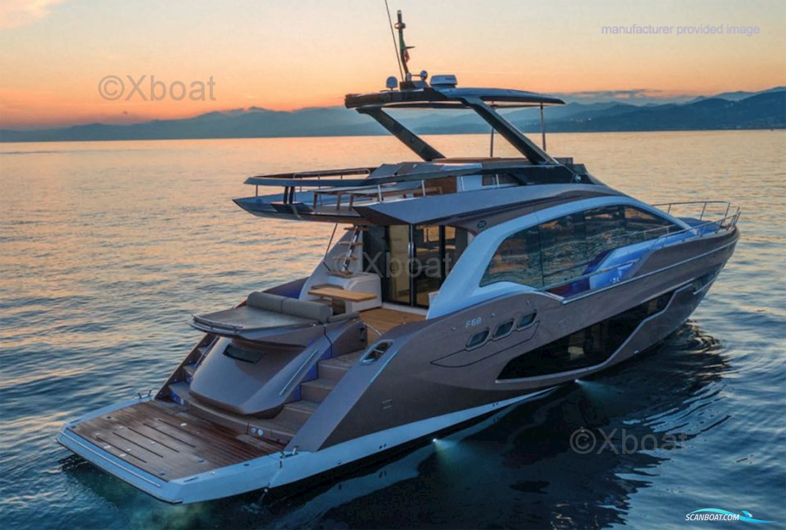 Sessa Marine F68 Gullwing Motor boat 2020, with Volvo Penta engine, France