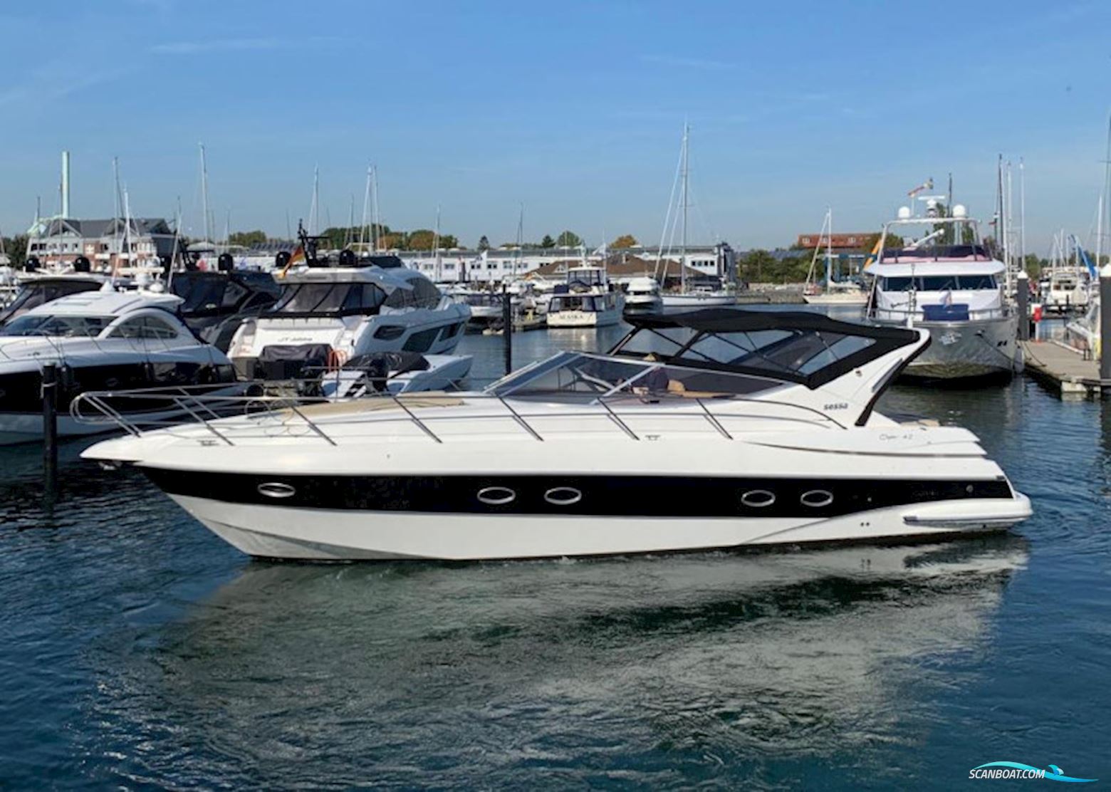 Sessa Qyster 42 Open Motor boat 2006, with Volvo Penta D6 engine, Germany