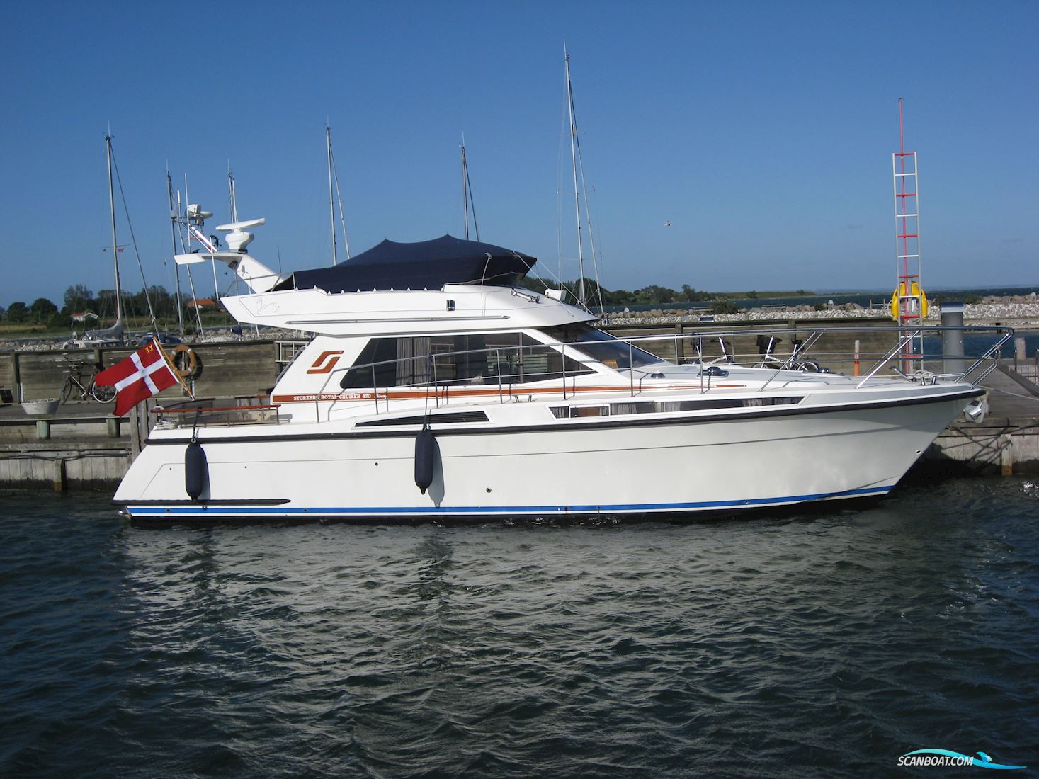 Storebro 420 Biscay Motor boat 1993, with Volvo Penta Tamd 72 engine, Denmark