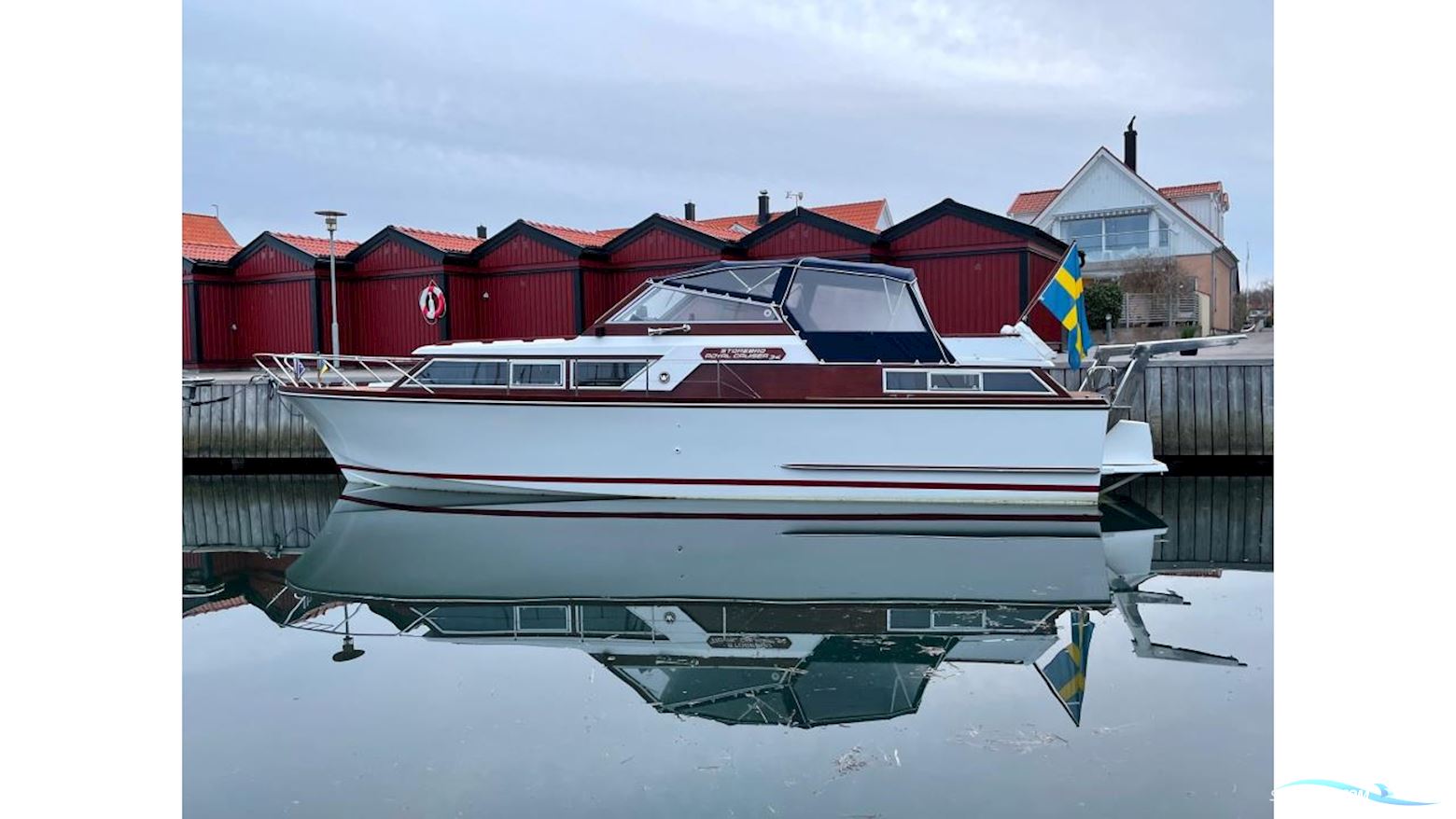 Storebro Storö 34 Motor boat 1988, with Volvo Penta engine, Sweden