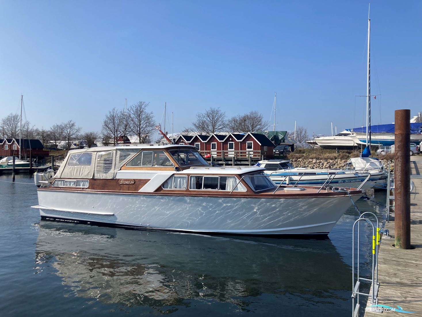 Storø 34 Motor boat 1969, with Yanmar 4jh4-Hte engine, Denmark