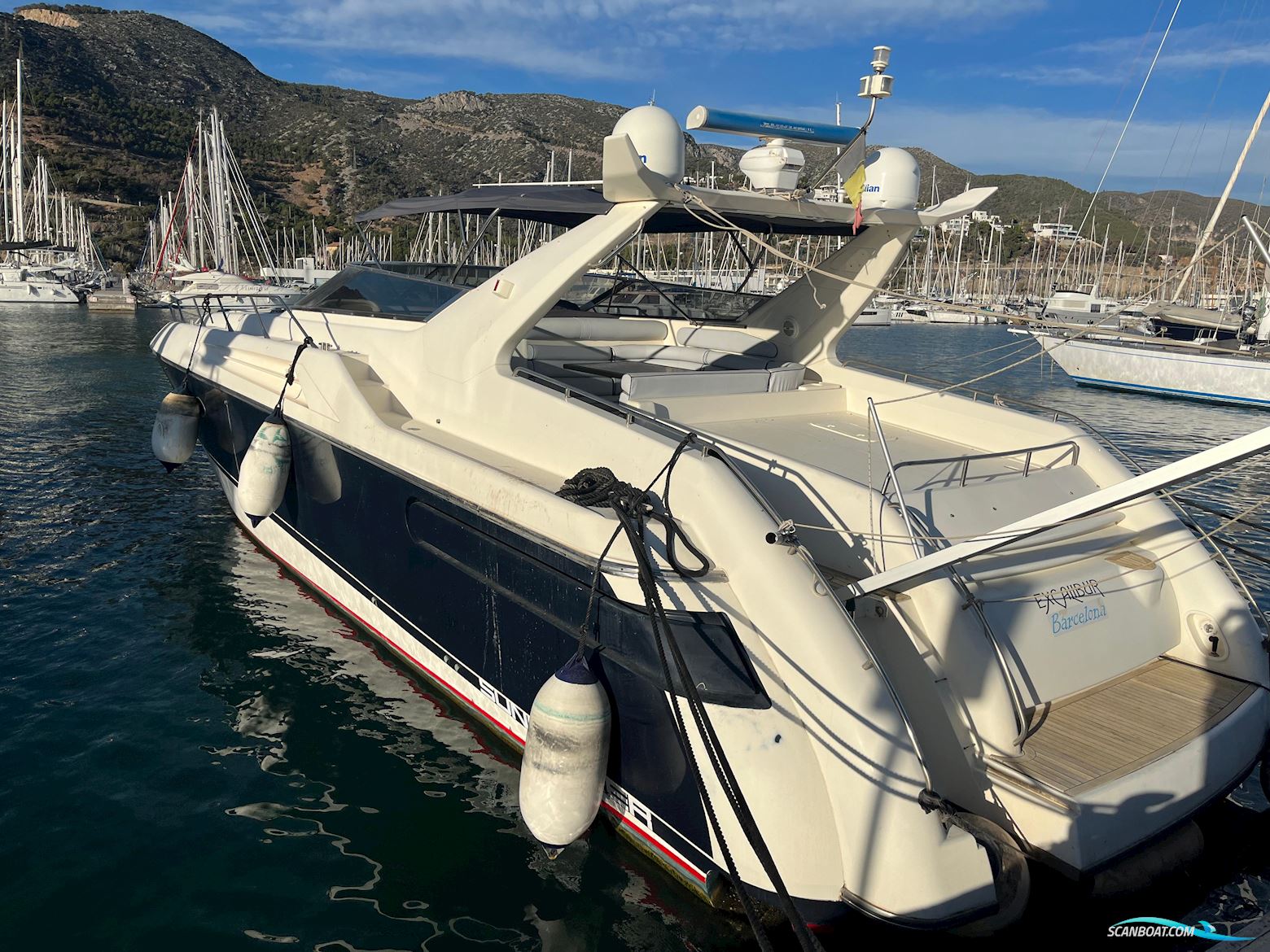 Sunseeker Camargue 55 Motor boat 1993, with Detroit engine, Spain
