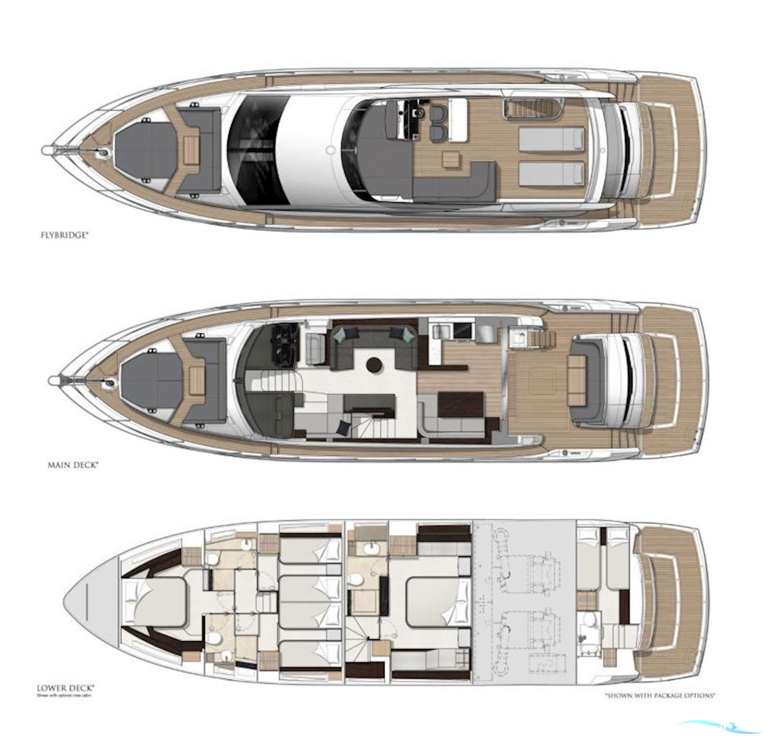 Sunseeker Manhattan 68 Motor boat 2020, with Man V8 engine, Italy