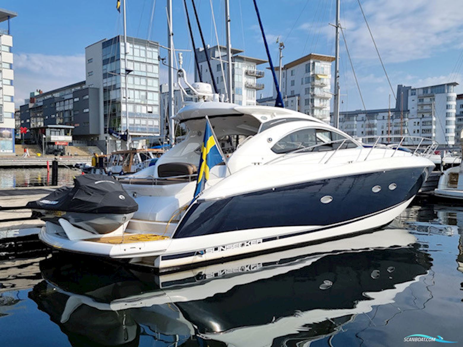Sunseeker Portofino 47 HT Motor boat 2007, with VOLVO D9  575 HP EVC engine, Sweden