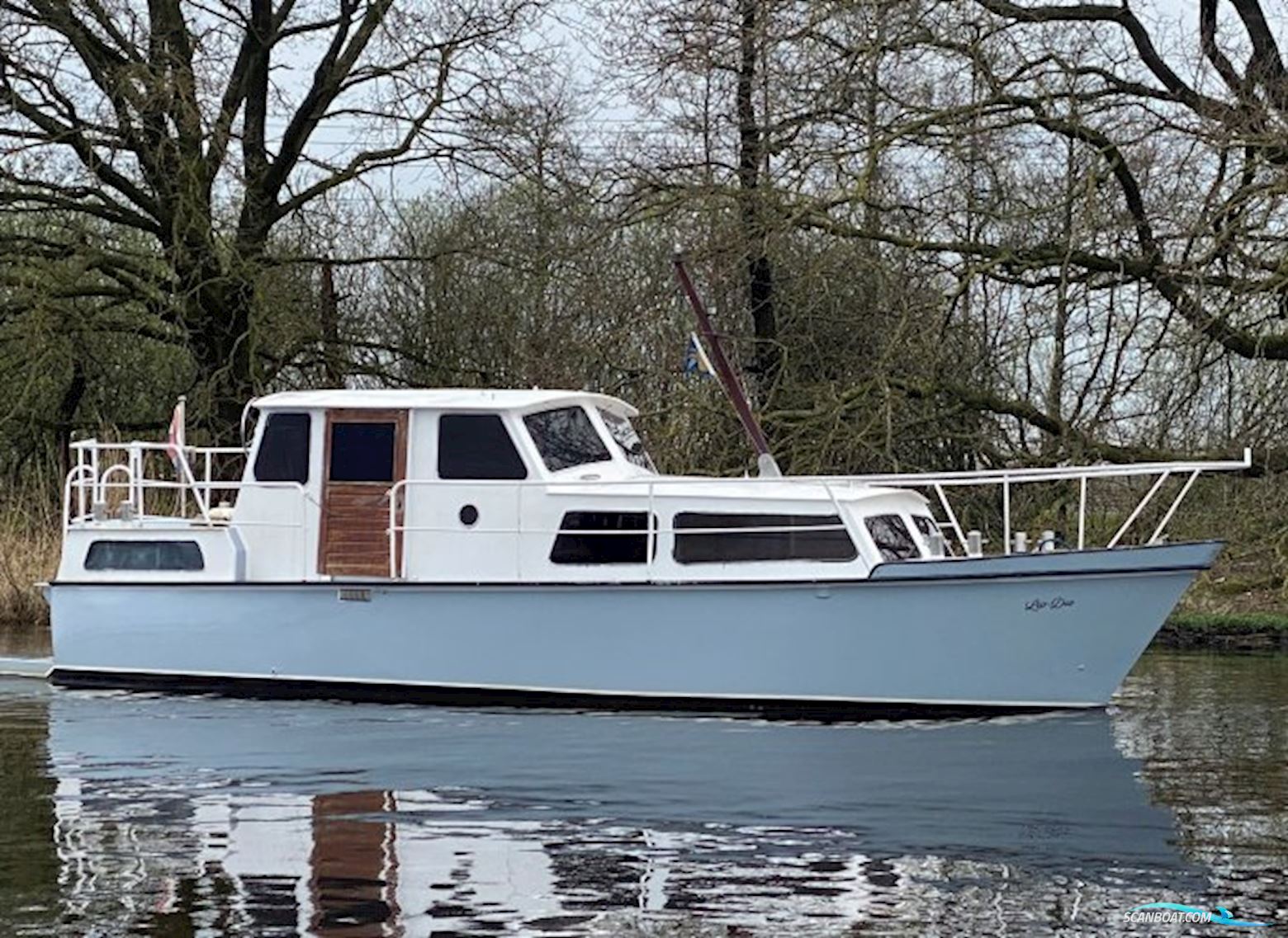 Ten Broeke 900 Motor boat 1980, with Motor Service 2022 engine, The Netherlands