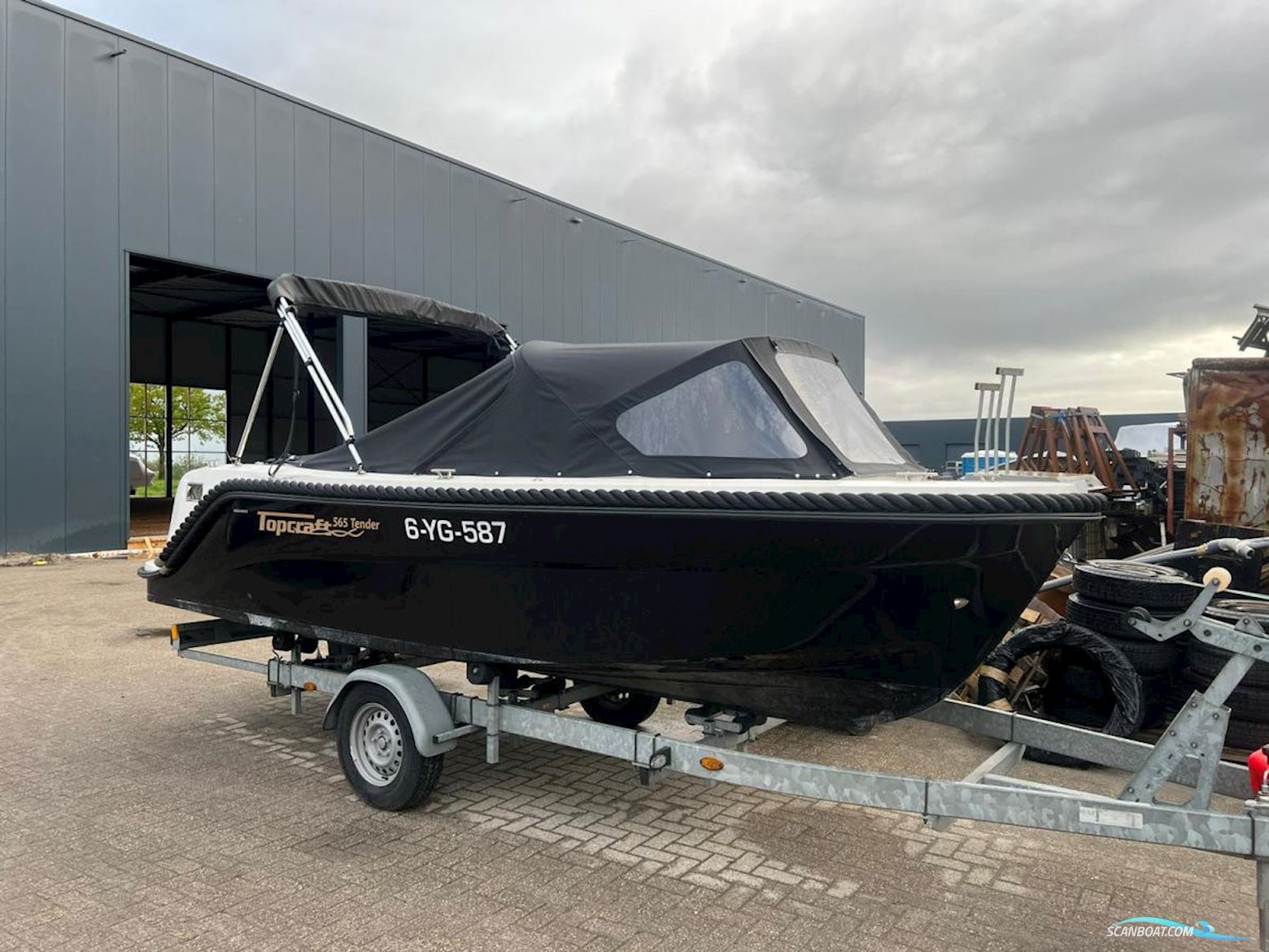 Topcraft 565 Tender Motor boat 2022, with Suzuki  engine, The Netherlands