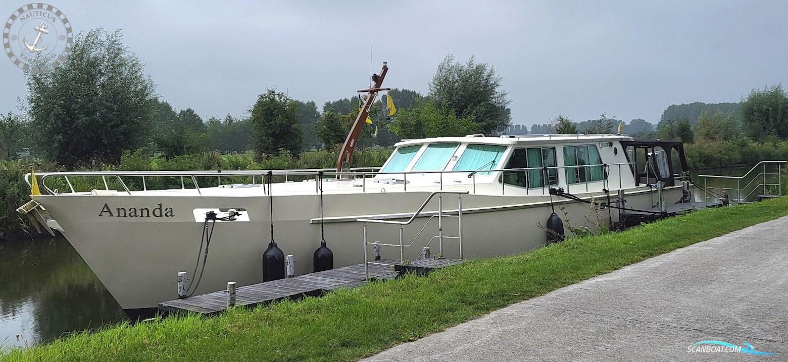 Van Der Heijden Elegance 1950 OK Custom Built Motor boat 1996, with Iveco Aifo engine, Belgium