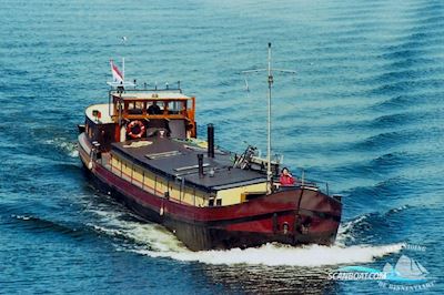 Varend Woonschip Met Ligplaats Klipper (30 Meter) Motor boat 1900, with GM engine, The Netherlands