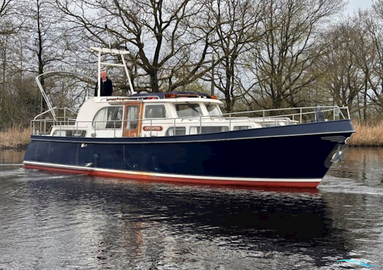 Waddenkruiser 1200 Motor boat 1979, with Peugeot engine, The Netherlands