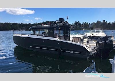 XO 270 Cabin OB Motor boat 2018, with  Suzuki engine, Sweden