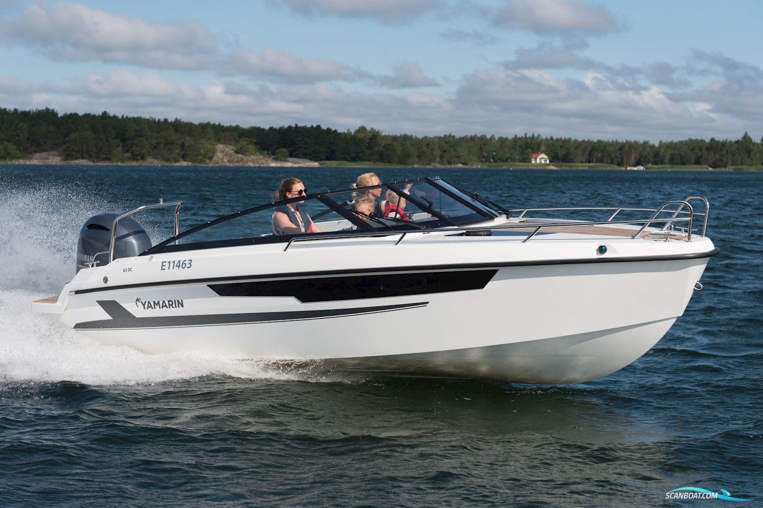Yamarin 63 DC Motor boat 2023, with Yamaha F115XB engine, Denmark