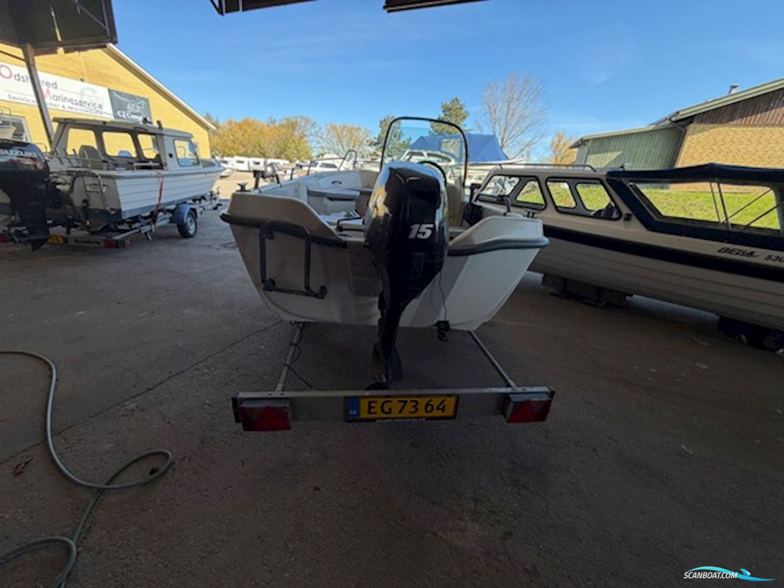 🚤 Terhi 6020 m. Suzuki DF15 + Brenderup trailer – Klar til vandet! 🚤