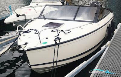 🛥️ Quicksilver 605 CR – Mercury 150 hk EFI (140,2 timer) Motorbåd 2022, med Mercury motor, Danmark