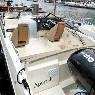 🛥️ Quicksilver 605 Cruiser 2022 til salg – Mercury 150 HK – Kun 140 timer – Topudstyret motorbåd Motorbåd 2022, med Mercury motor, Danmark