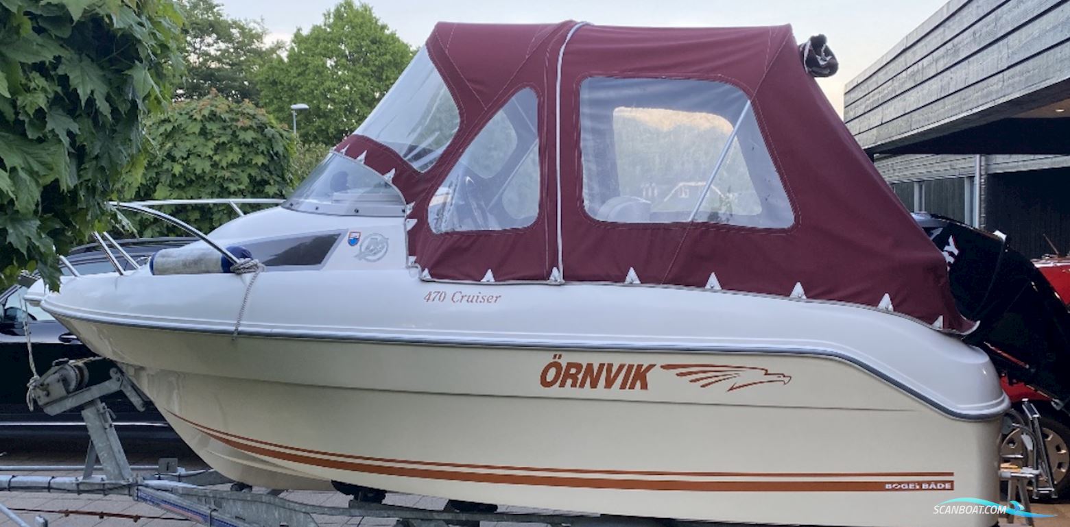  Quicksilver 470  Cruiser Motorbåd 2008, med Mercury 50 hk 4-takt motor, Danmark