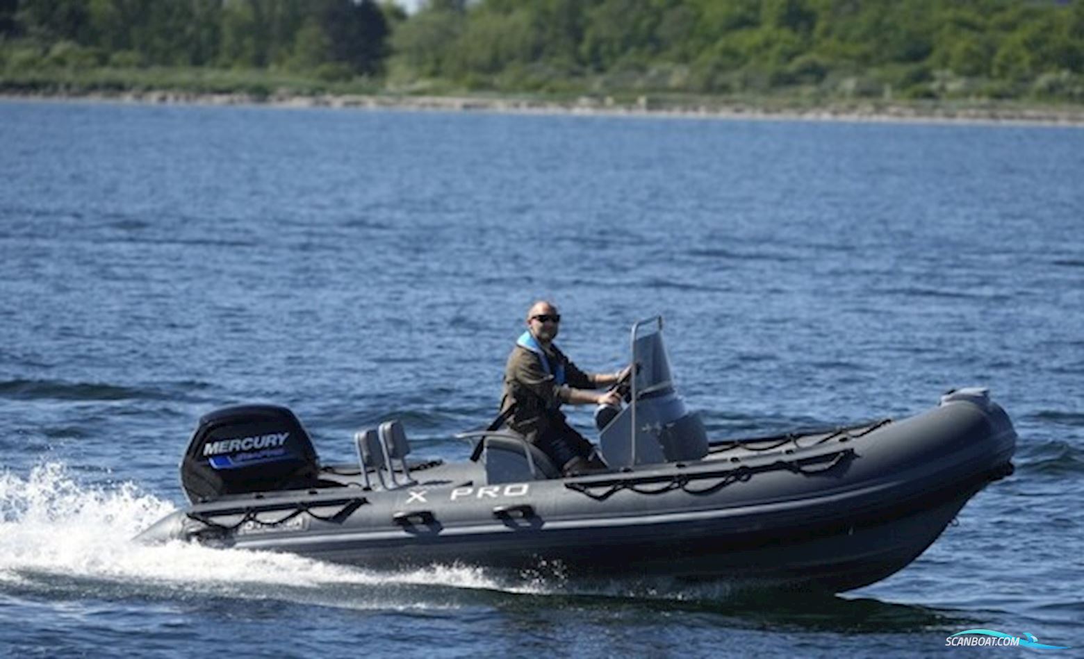 3D Tender X-PRO 535 RIB med F75 hk Mercury SeaPro 2,1L 4 takt EFI 
