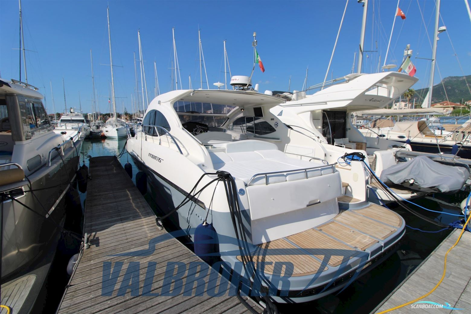 Abbate Bruno Primatist G41.2 Aero Top Evolution Motorbåd 2008, med Volvo Penta D6 Evc DP 2 motor, Italien