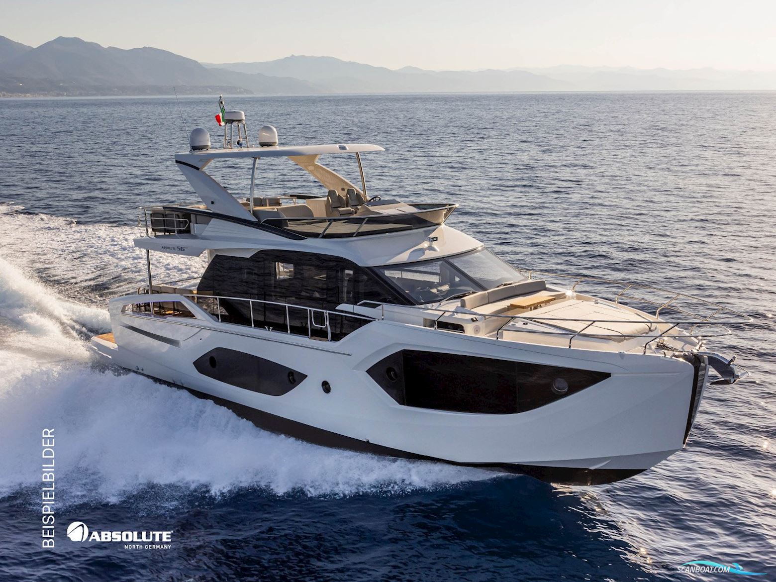 Absolute 56 FLY Motorbåd 2026, med VOLVO PENTA motor, Tyskland