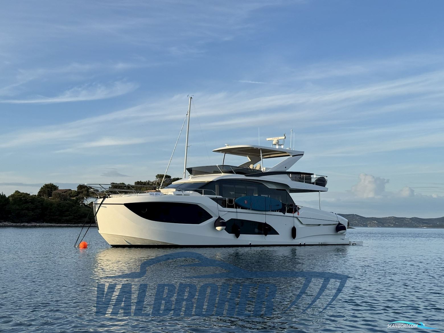 Absolute 60 Fly Motorbåd 2024, med Volvo Penta Ips1200 D13 motor, Italien