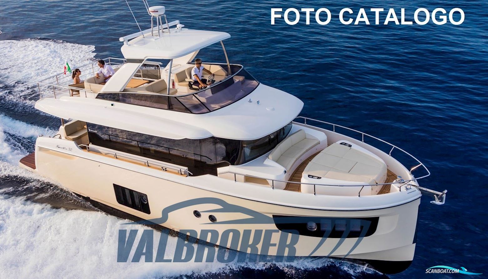 Absolute Navetta 52 Motorbåd 2017, med Volvo Penta D6 motor, Italien